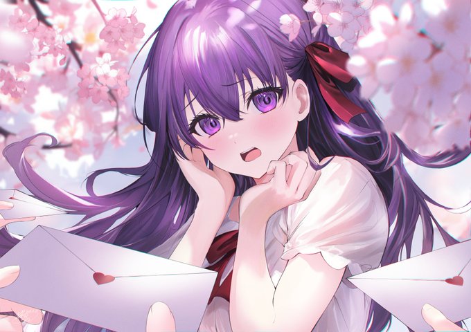 「桜 上半身」のTwitter画像/イラスト(新着)