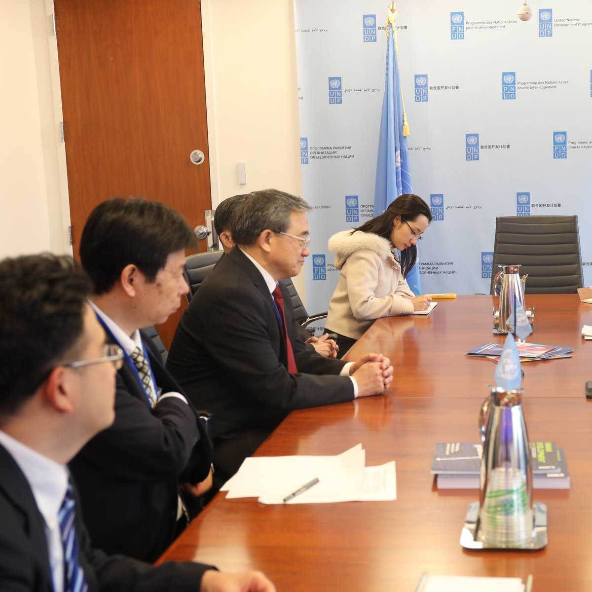 A great pleasure to meet with HE Liu Zhenmin, China's special envoy for #climatechange and trusted friend. We discussed the pathways towards #CoP29 and #CoP30, China’s perspectives and @UN/@UNDP #ClimatePromise2025 to support 125 developing countries in preparing their #NDCs.