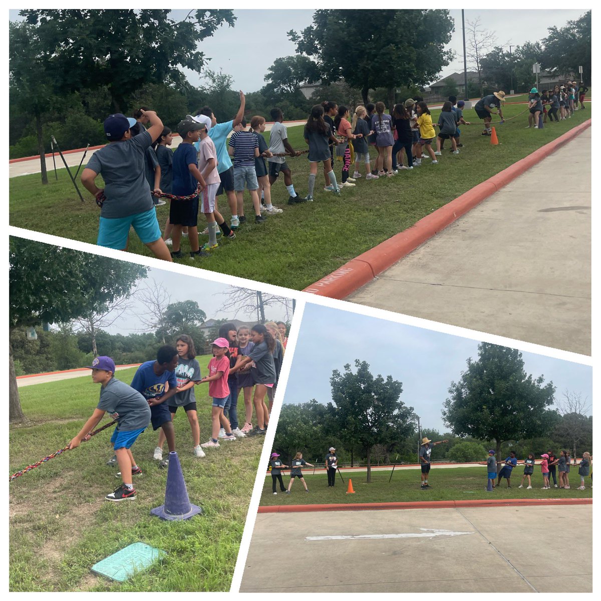 🏆 🎵 WE ARE THE CHAMPIONS … of TUG O WAR!!🎵 🏆 These kiddos won the entire competition against all 3rd grade classes AND the third grade teachers! It was an amazing start to our morning! @NISDCole #thecoleway #thirdgrade #lovemybabies #fieldday