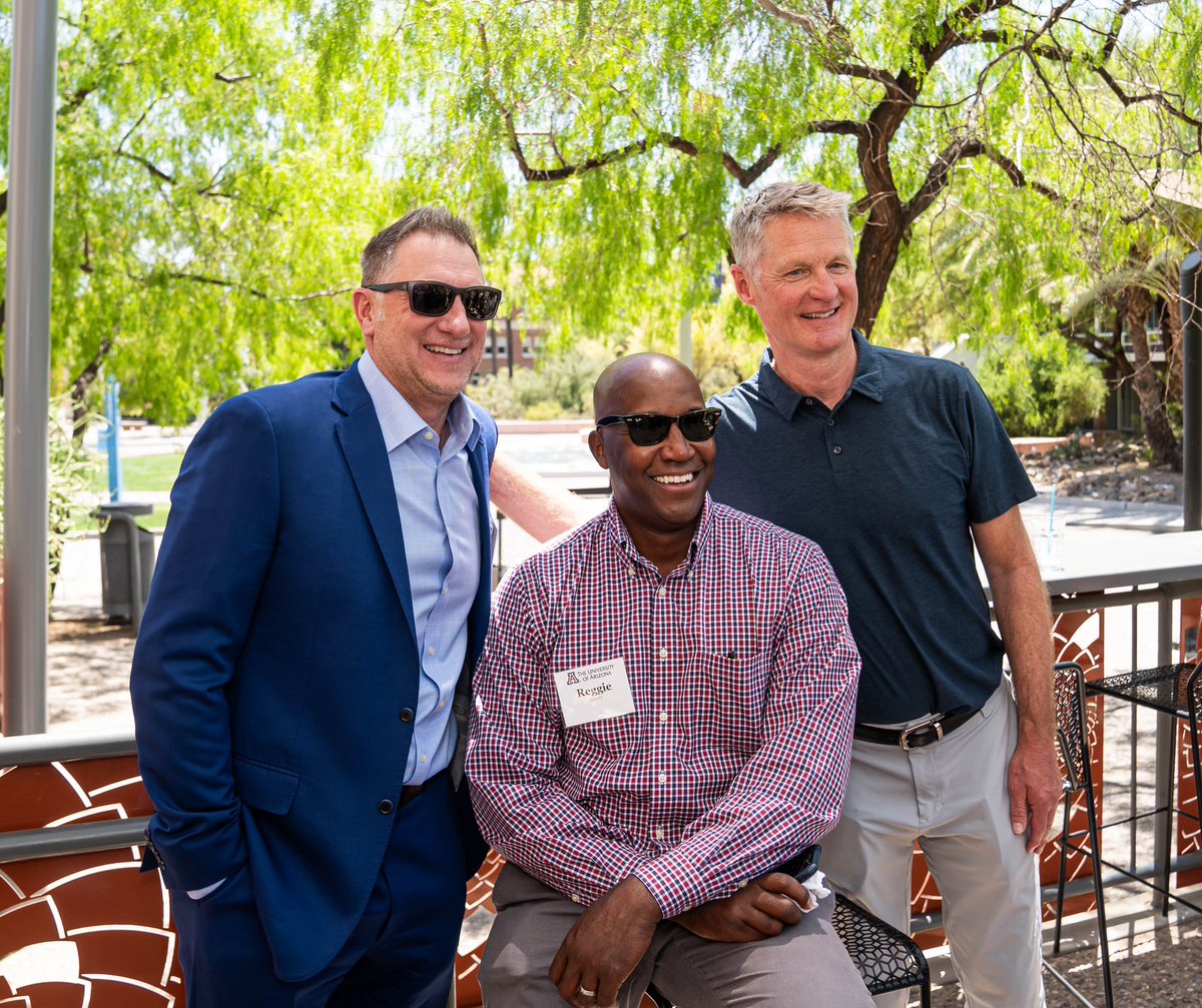 Honoring Coach Steve Kerr and his mother, Ann Zwicker Kerr-Adams, for their contributions and achievements to the world. Tonight each of them will be receiving honorary doctorate degrees. #BearDown