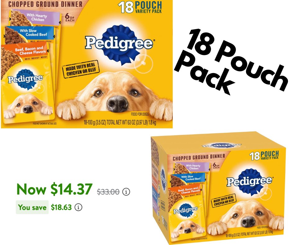 Great deal for our dogs!!!
Get them here: walmrt.us/3JYAXtM
See all our deals here: familyfindsforless.com/deals
#dogs #dogmom #dogdad #dogtreats #petsupplies #walmartfinds 
ad