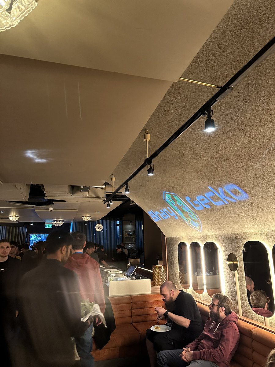 Thank you to everyone who showed up tonight! 💚

First talk is at 10:00, so good night and sober up fast :) 

Good luck to all Lobbycon attendees, we hope to still see you tomorrow ;) 🥃

#GeckoParty #Offensivecon24
<a href="/offensive_con/">offensivecon</a>