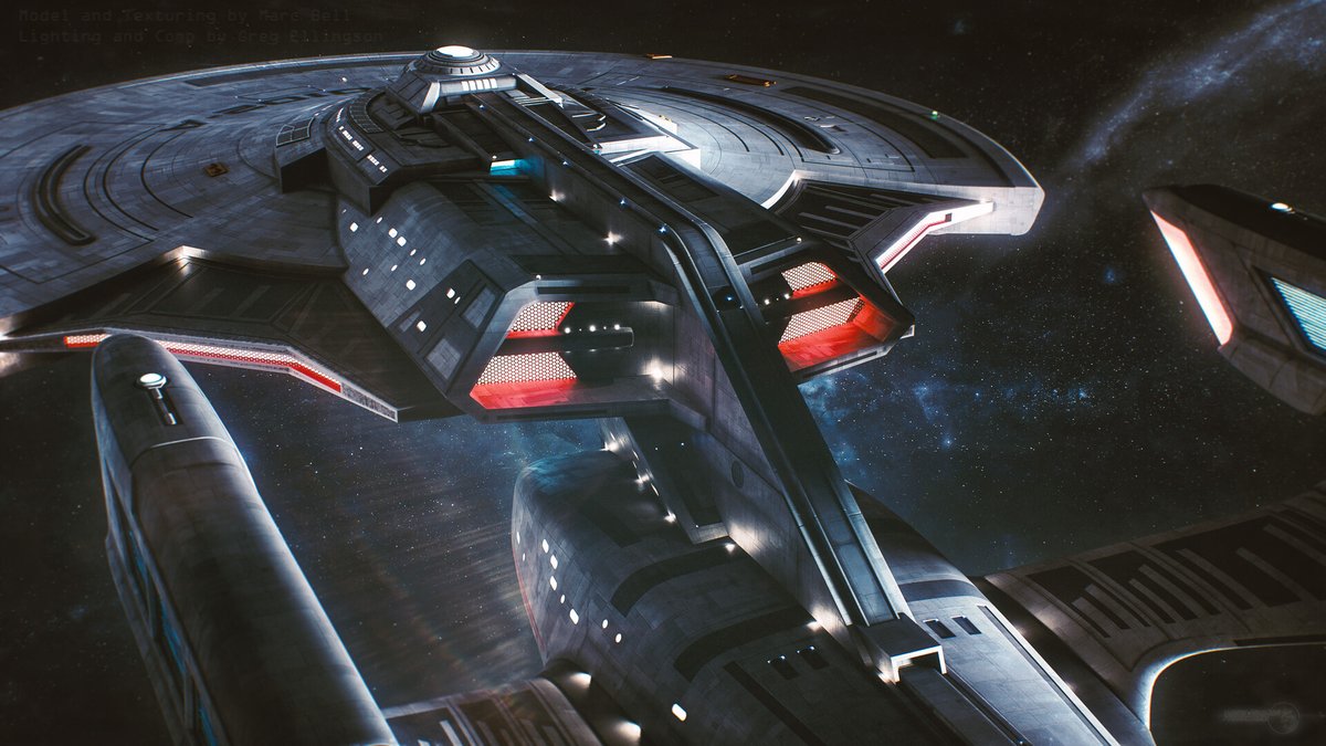 Pretty starship renders by White Rooster Productions.