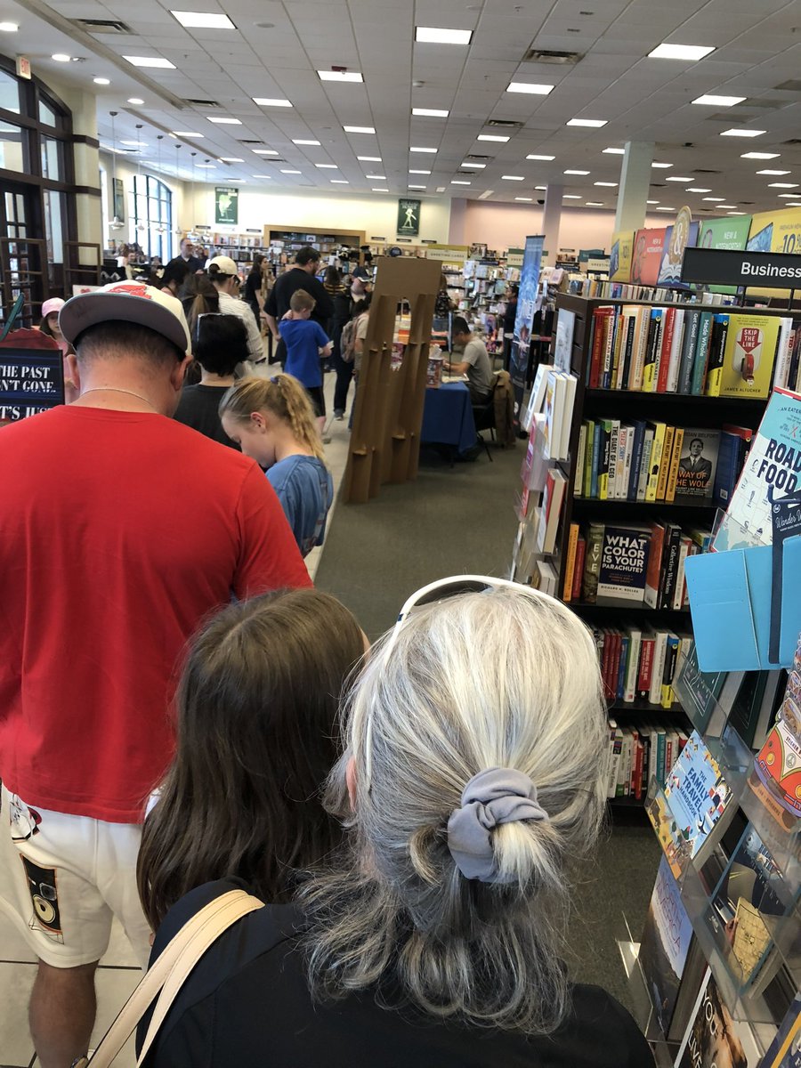 Thank you to everyone who showed up to the signing at Barnes and Noble in Rogers, Arkansas. We had a long line of kind people and I enjoyed speaking with everyone!
