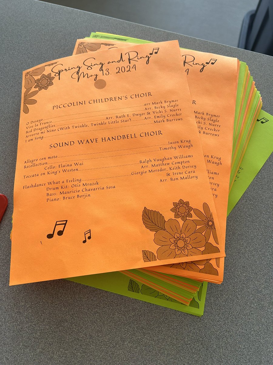 Sound Wave Handbell Choir (@wavechoir) on Twitter photo The programs are printed and we are ready for a beautiful concert. Join Sound Wave with the district Children and Youth Choirs at Michael J Fox. May 13 at 6:30pm <a href="/burnabyschools/">Burnaby Schools</a> <a href="/CityofBurnaby/">City of Burnaby</a> The programs are printed and we are ready for a beautiful concert. Join Sound Wave with the district Children and Youth Choirs at Michael J Fox. May 13 at 6:30pm <a href="/burnabyschools/">Burnaby Schools</a> <a href="/CityofBurnaby/">City of Burnaby</a>
