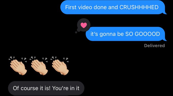 I hired a videographer and if y’all can guess the theme of the solo video we shot I’ll make my page free