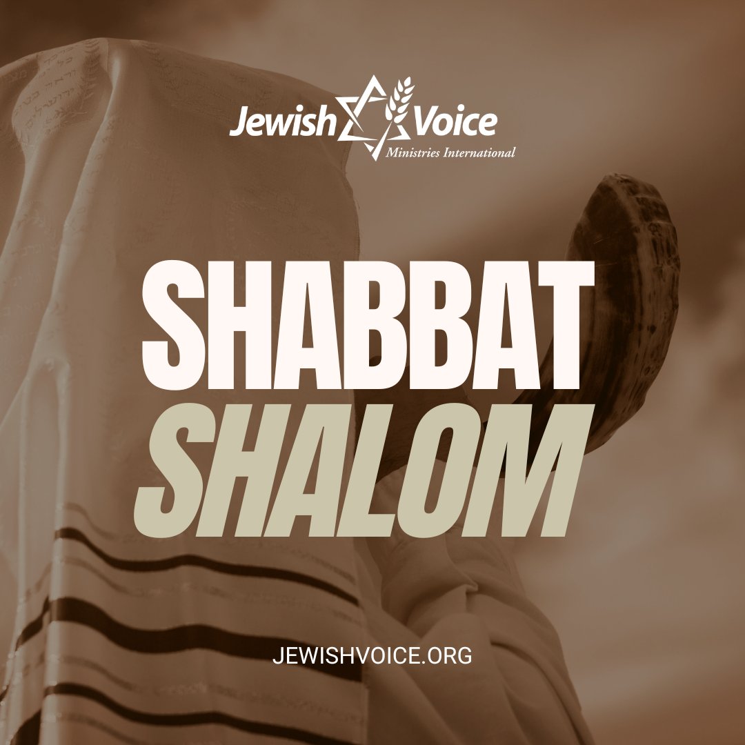 Shabbat Shalom from your friends at Jewish Voice! ​

#JewishVoice #ShabbatShalom #ItsTheWeekend #HappyFriday