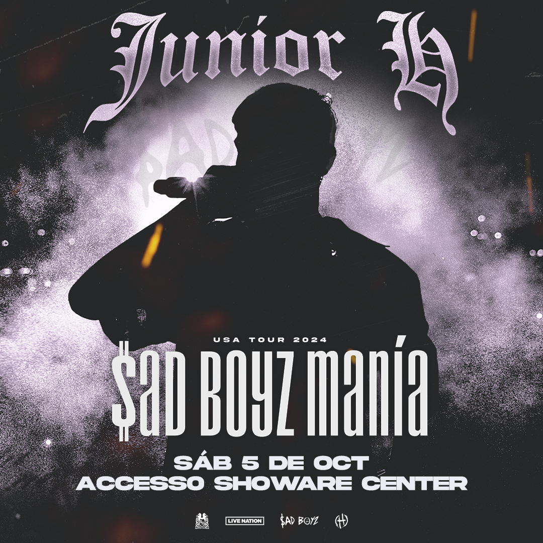 Soulful Latin artist Junior H brings his Sad Boyz Mania Tour 2024 to the ​Accesso ShoWare Center on Saturday, October 5th. Enter to win a pair of tickets! t.dostuffmedia.com/t/c/s/147285