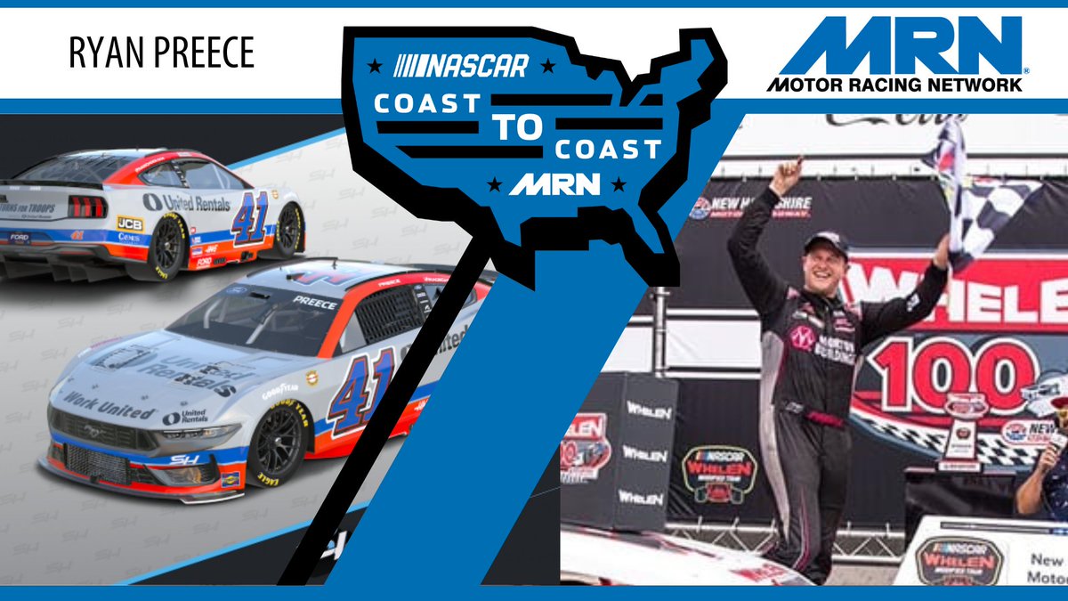 NASCAR Coast to Coast @RyanPreece_ + regional preview ➡️@chriswilner26 & @KyleRRickey chat with Ryan Preece as they discuss his paint scheme for Throwback Weekend at @TooToughToTame. 📺Watch: youtu.be/bCZvXMIr8jk 📻Listen: art19.com/shows/nascar-c… #AskMRN | @NASCARRegional