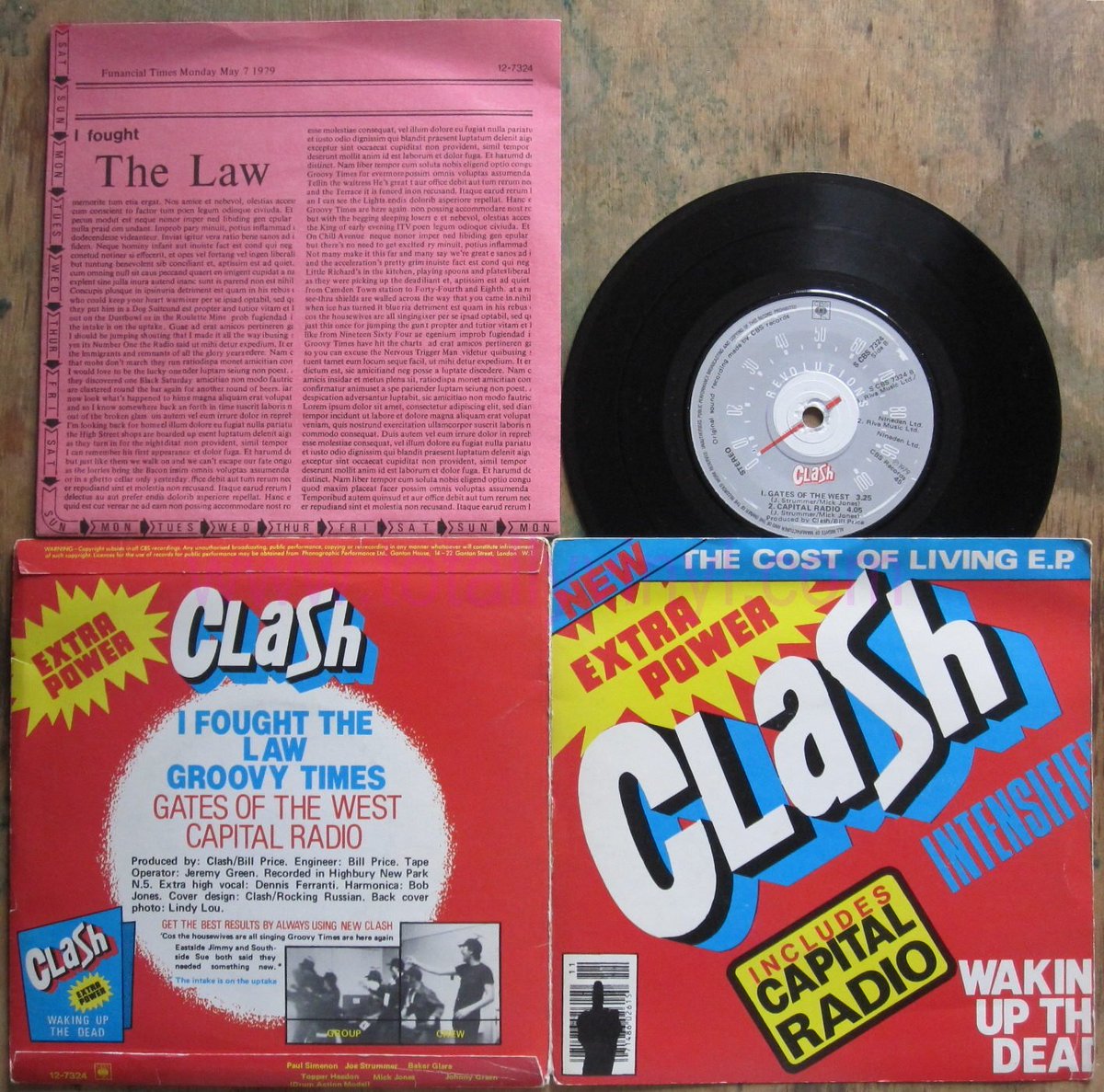 45 years ago today
The Cost of Living is an EP by the English punk rock band the Clash, released on this day in 1979 in a gatefold sleeve

#punk #punks #punkrock #theclash #thecostofliving #history #punkrockhistory #otd