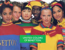 It really  is the united nations of Benetton for sure 😂 #DC