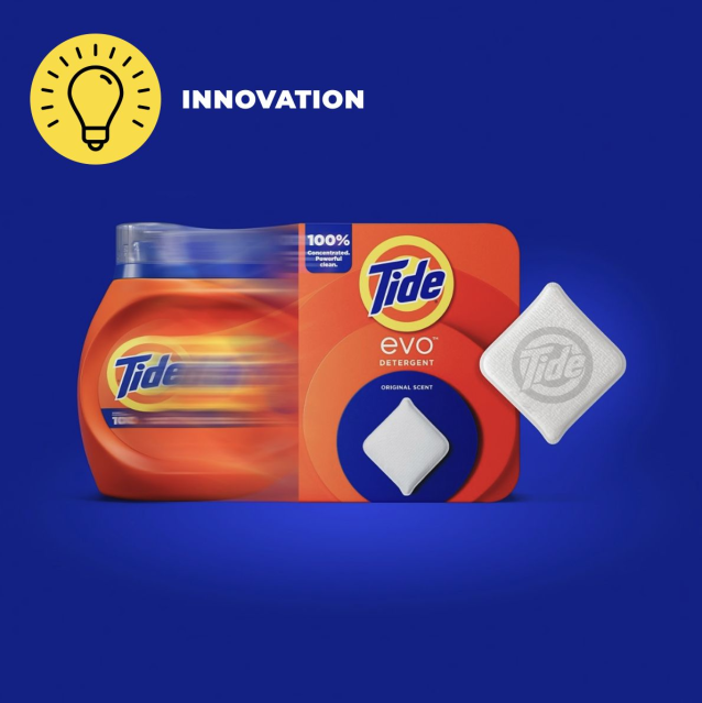 stevenchv's tweet photo. Consumers asked for a laundry detergent solution that made laundry simpler, but with the promise of clean from Tide — we answered with Tide evo. What makes Tide evo so innovative? ✅ First detergent to incorporate six powerful layers of 100%... #PGemployee https://t.co/qP1FDlFeSD https://t.co/zW9Tf0ZdcC