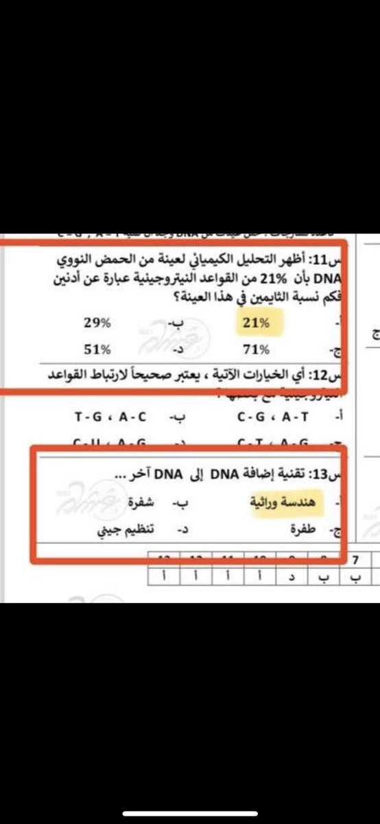 اسئله مهمه من اختبار التحصيلي امس 
احفظوها ✅