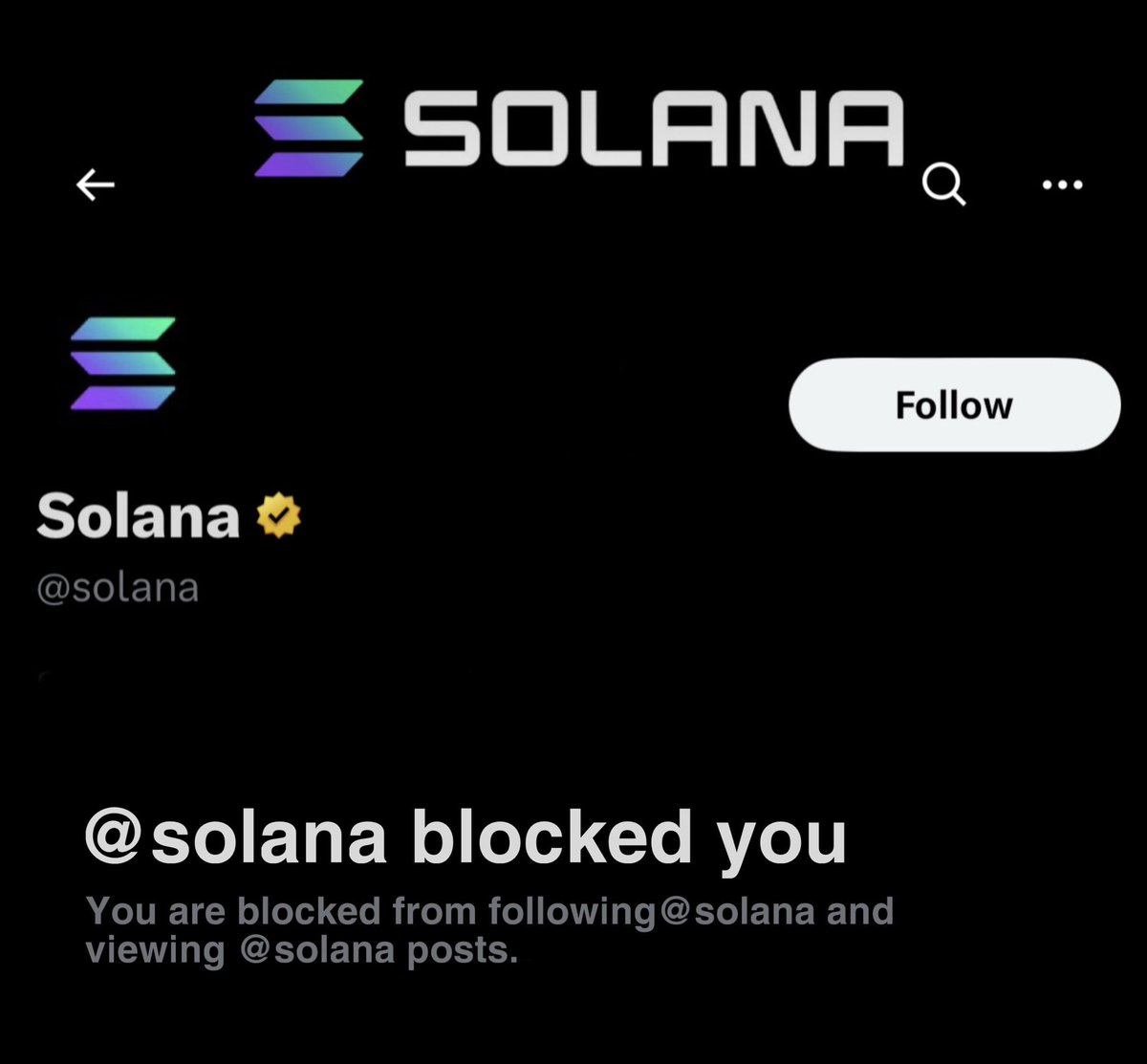 everyone getting follow from Solana acc and this me wtf