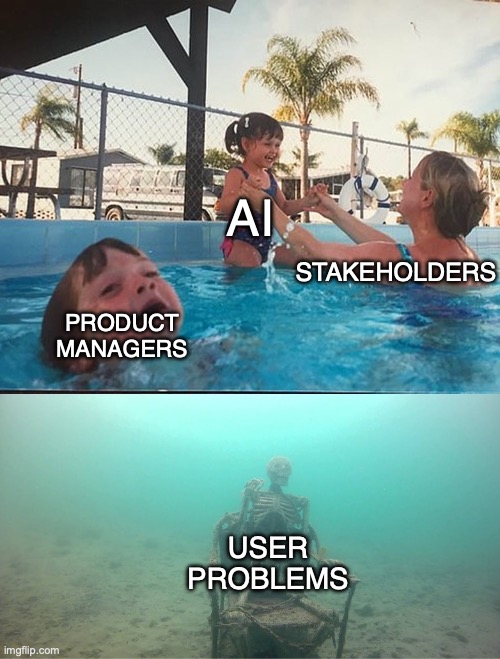 'Here’s a hack I use to dealing with stakeholders coming with solutions, rather than problems.

Don’t try to work backwards, work forward.'

Let me explain.

No doubt you’ve been in this situation before.