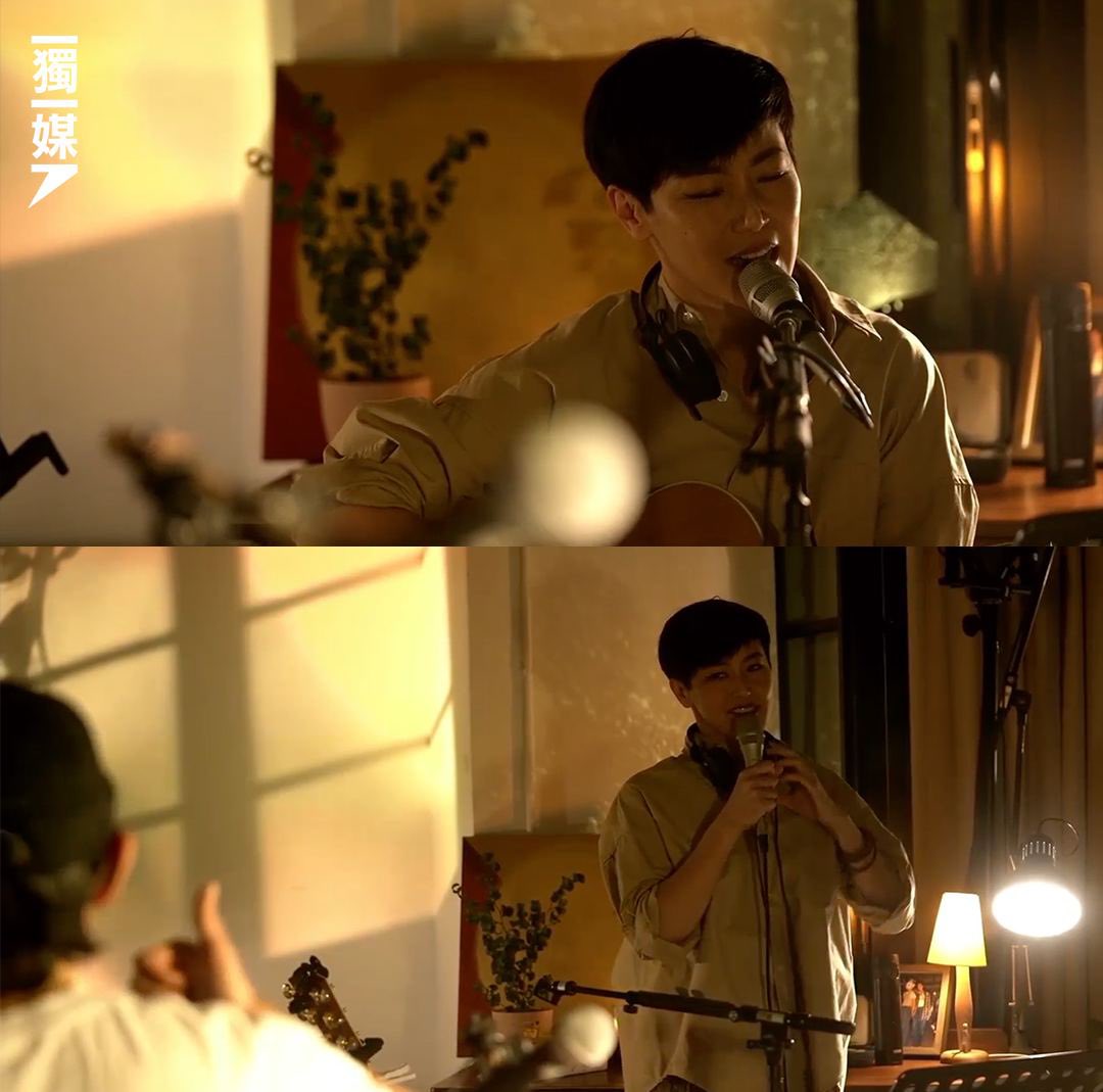 inmediahk's tweet photo. 何韻詩網上演唱會  近百觀眾現場睇 感觸落淚盼大家「都可以搵個方法去療傷」
https://t.co/1kvonrdgOc https://t.co/31pQeUukMx