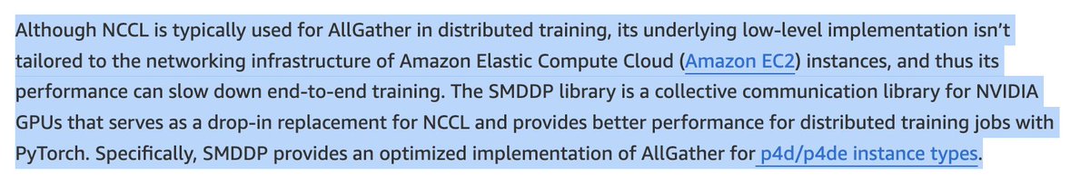 Almost all clouds on the market are reselling the same Nvidia chips. So the question, how they are differentiating between each other? Well, the answer is simple, via everything around the chips (network/FS/etc). Here is a good illustration of this point from the AWS blogpost…