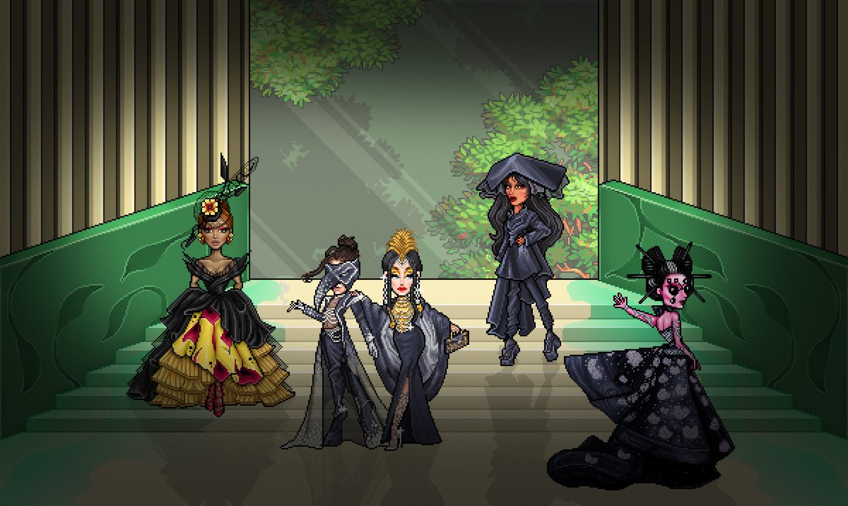 The OFFICIAL..  …HabBallroom Council!

The breathtaking Overall Mother Eva Grace Lanvin!

The talented Alex 007!

The beauty,the seamstress herself..Patetica 007!

She being Bizzarre like no one else’s..Money4u 007!

And finally,a soon to be Mother..Iaved 007!

#MetGala2024