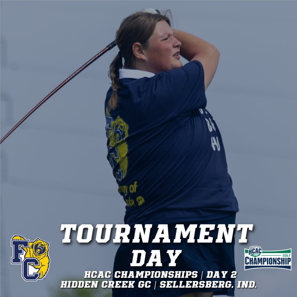 Day two of the HCAC Women's Golf Championships is set to tee off this morning and @FCGrizWGolf looks to move up the leaderboard in round 2. Live results for day two can be found here: results.golfstat.com/public/leaderb…