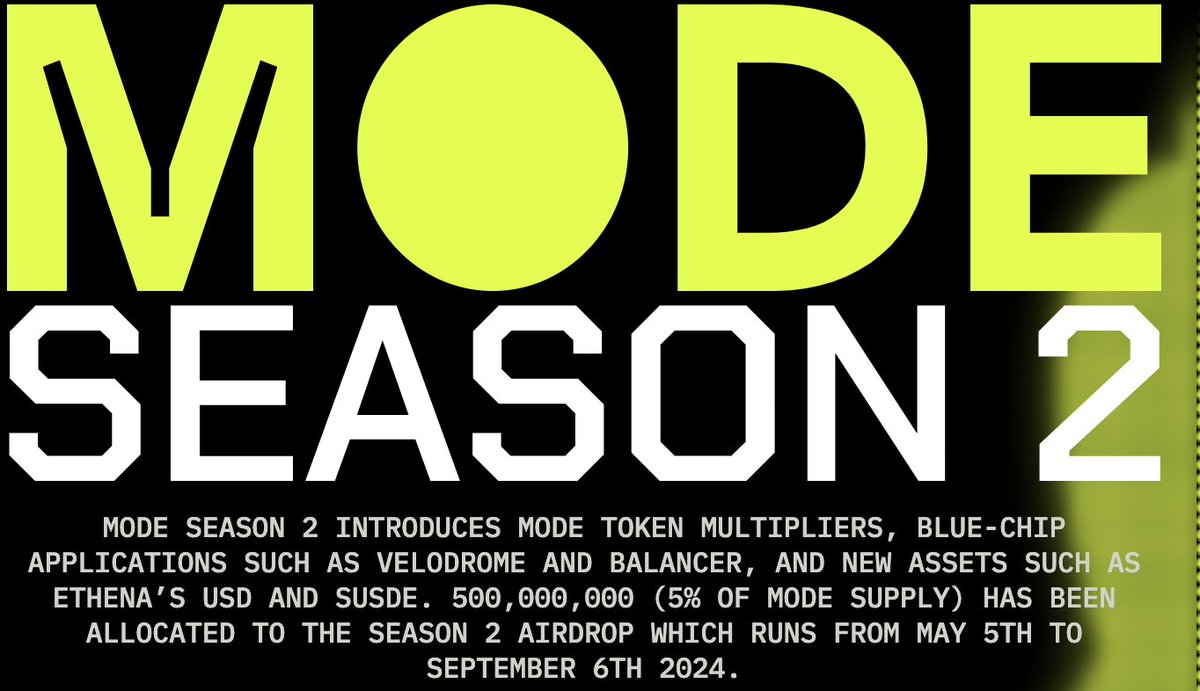 Hi Guys,
If you like <a href="/modenetwork/">Mode 🟡</a>  and want to make some money through it, click on my referral link and be happy.
ref.mode.network/5680Y2