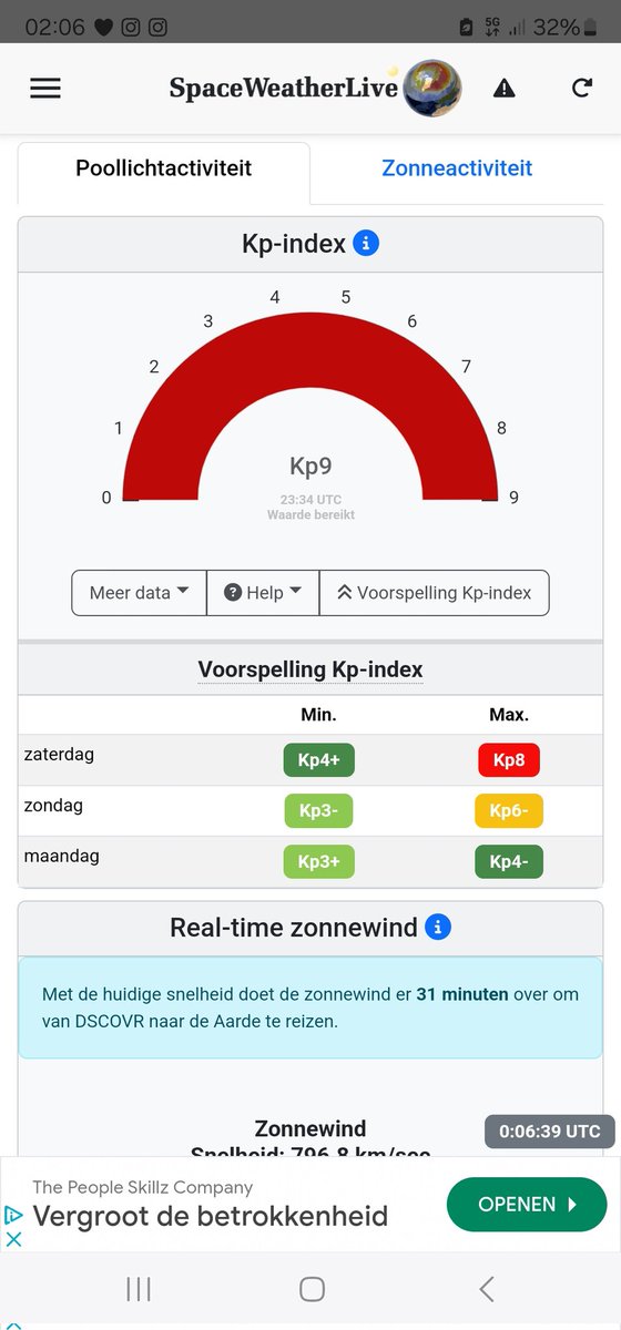 KP9. Hoogst mogelijke waarde. Uniek!!
Ik sta er nog steeds hoor. Nog steeds te zien!

#aurora #noorderlicht