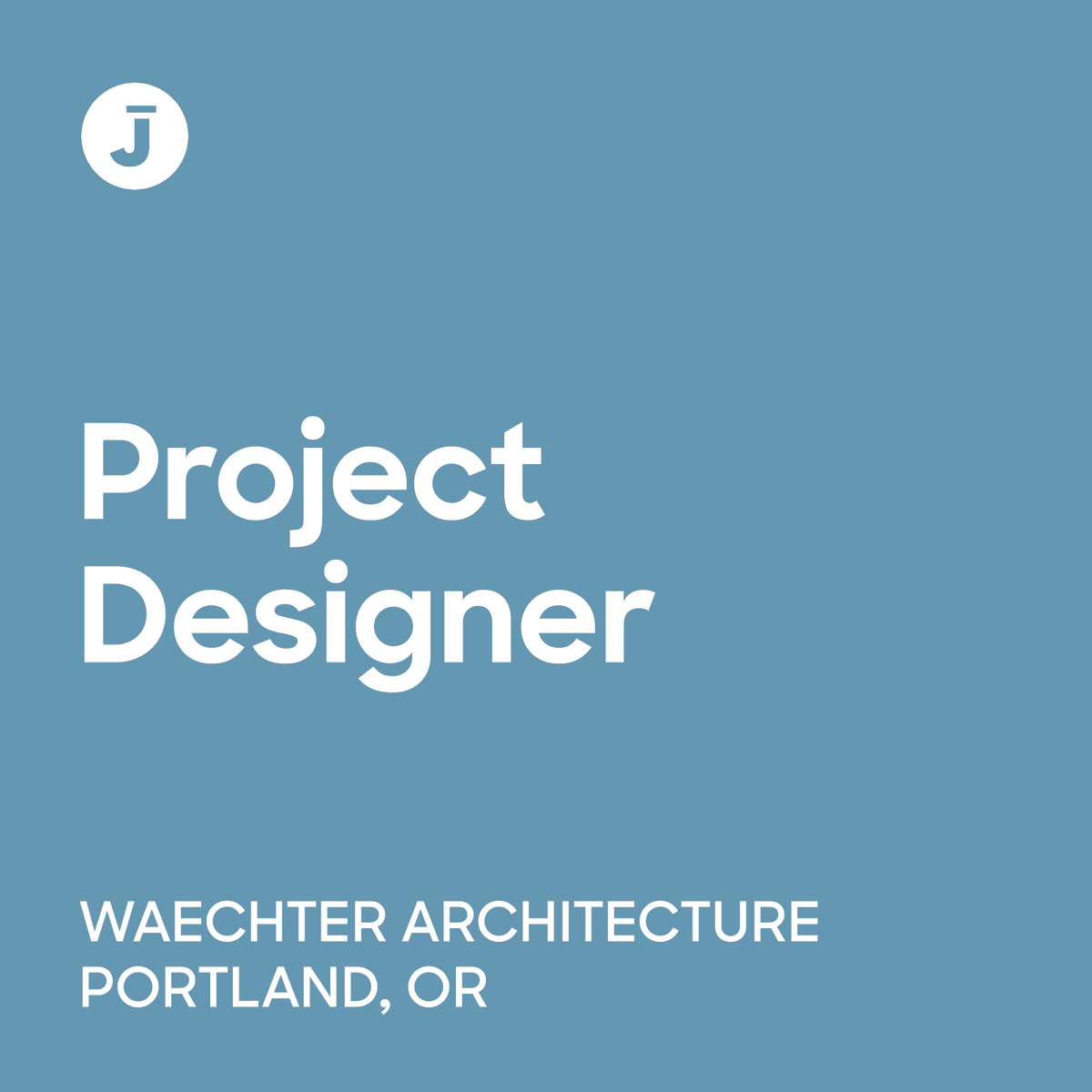 Today's Employer of the Day is Waechter Architecture. They're currently hiring a Project Designer in Portland, Oregon.

archinect.com/waechter_archi…

#ArchinectJobs #ArchinectEOTD #ArchitectureJobs #PortlandJobs #PDXJobs