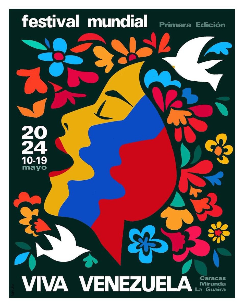 El Festival Mundial #VivaVenezuela en el arte #Todasadentro de Iván Lira #VenezuelaFestivalDeAmor

@NicolasMaduro @VillegasPoljak @IvanPadillaB @minculturave @mvivavenezuela