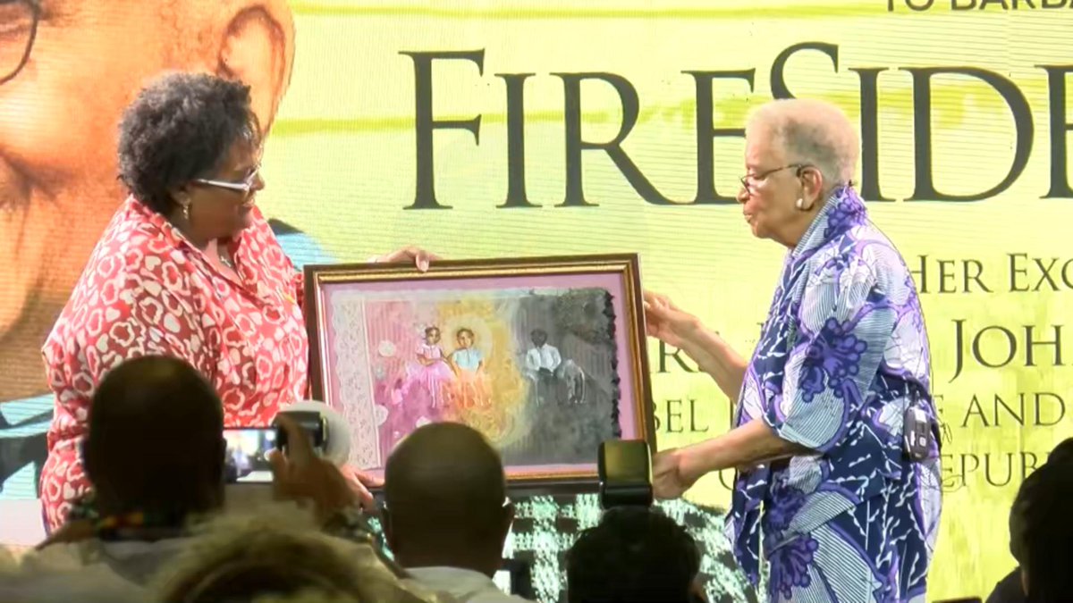 Liberia’s first female President has been underscoring the importance of countries in the diaspora like Barbados reconnecting with Africa. tinyurl.com/4pn4tbj8 #CBCNewsBarbados