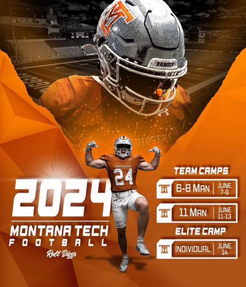 Hunter Bybee (@hunter_bybee07) on Twitter photo Grateful to be invited from <a href="/CoachKyleSamson/">Kyle Samson</a> to the Montana Tech elite camp!
<a href="/MitchTulane/">Mitch Tulane</a> <a href="/CuseTitans_FB/">SyracuseTitans_FB</a> <a href="/CadenCall55/">Caden Call</a> Grateful to be invited from <a href="/CoachKyleSamson/">Kyle Samson</a> to the Montana Tech elite camp!
<a href="/MitchTulane/">Mitch Tulane</a> <a href="/CuseTitans_FB/">SyracuseTitans_FB</a> <a href="/CadenCall55/">Caden Call</a>