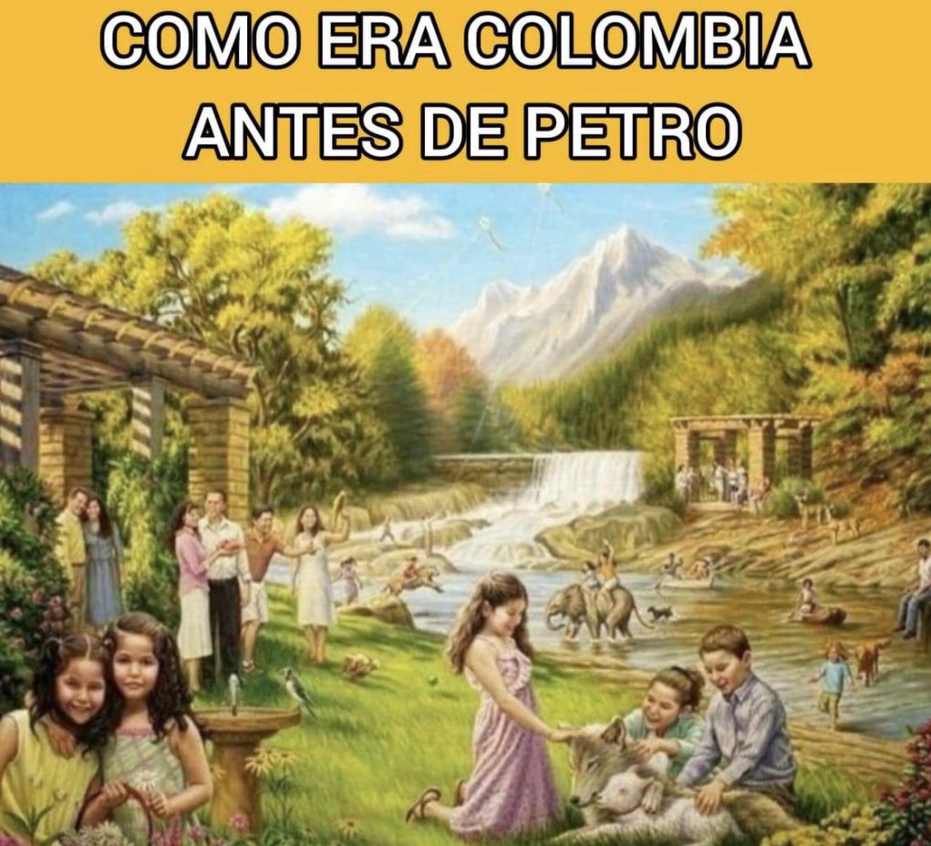 @PalomaValenciaL Es q el problema de el departamento del Cauca es solo de ahora, antes era un paraíso !!
