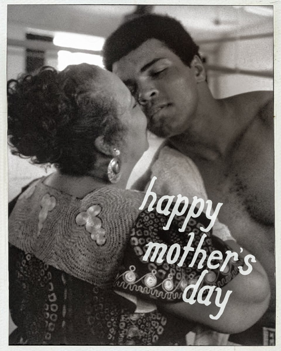 “It was her confidence in me that strengthened my belief in myself.'

Greatness comes from moms. Happy Mother's Day to all the strong and inspiring Mother's giving guidance, power and love to the world.