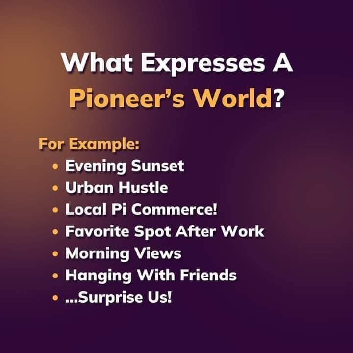 NEWS_Pii's tweet image. News pi 24/7🆕️🎉
#PiArt Theme: &quot;Photography: My World Through Pi.&quot; Post your photography on the #PiArt channel in Fireside Forum that showcases your experiences in the world as a Pioneer. Exceptional submissions may be featured on Pi’s social media #Picoteam