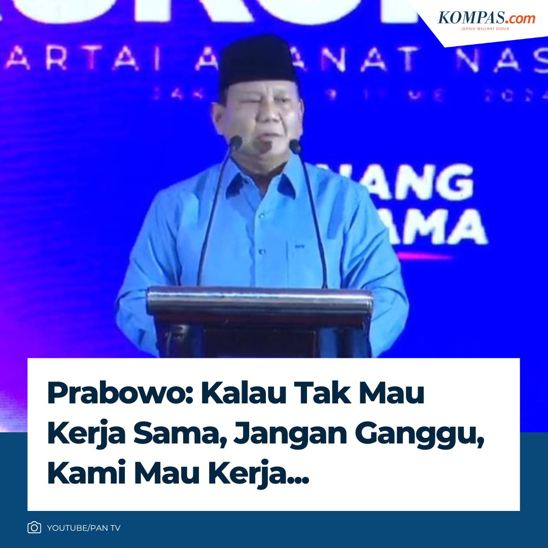 Dia lupa pernah 'ganggu' Jokowi pada periode pertama dulu. Sekarang giliran terpilih, ga mau diganggu. Enak banget hidupmu, pak. 🤭