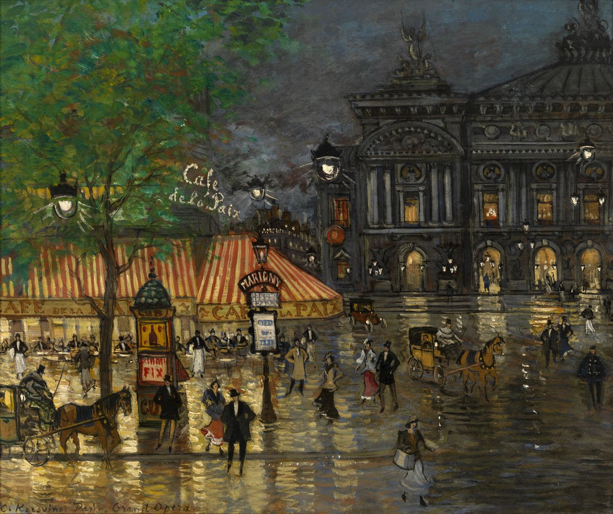 Konstantin Korovin, Paris by Night