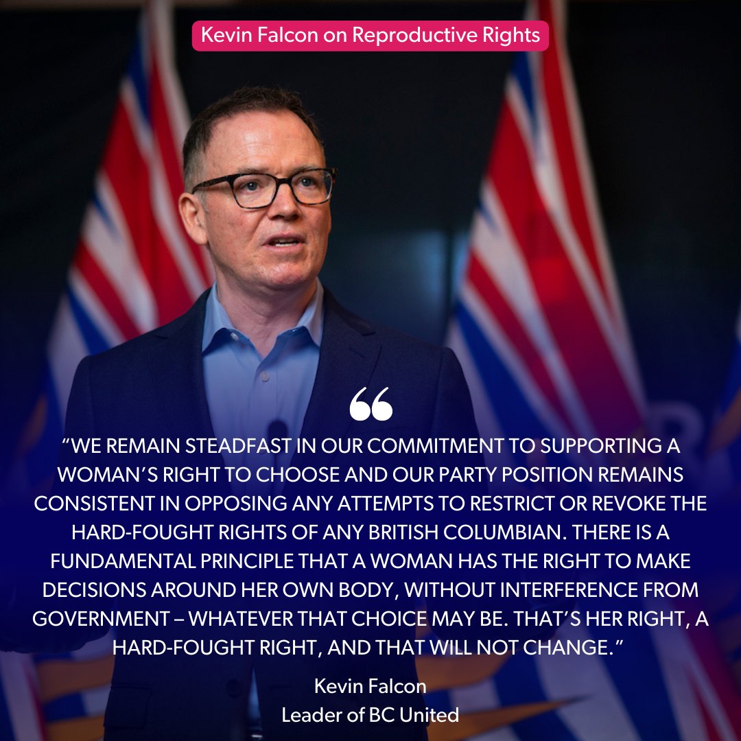 ICYMI: @KevinFalcon's comments on reproductive rights in British Columbia. #BCpoli