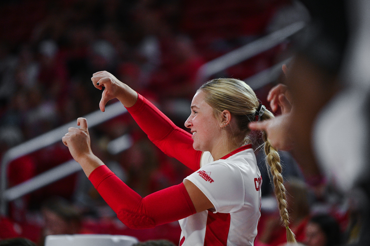 Picture perfect Coyote Volleyball games are on the horizon 📸 #WeAreSouthDakota x #GoYotes 🐾