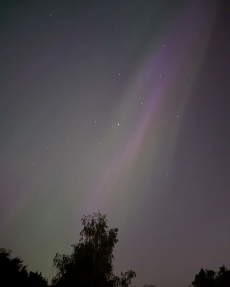 jfinch___'s tweet photo. Nature's magic show in Yorkshire 🪄🌌 #aurora #auroraborealis #northernlights https://t.co/TpBVHWi38T