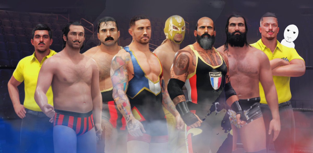 KLCNM's tweet photo. 🇫🇷PACK 100% FR 🇫🇷
Maintenant disponible sur toutes les plateformes de #WWE2K24
Hastags : KLCNM
Move set : @GelerFranco et @BalzacGeorges (pour lui même)
#rixecatch #APCcatch #wXw #Bzwrestling
Qui es le suivant ?! 🤔⬇️ https://t.co/HtORr9F6QB