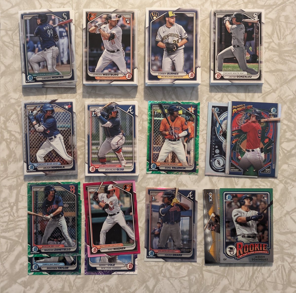 brooksbreaks1's tweet image. Too many Bowman W's on the timeline. Post your L's! Here's mine! #thehobby #hobbyfam

3 blasters: