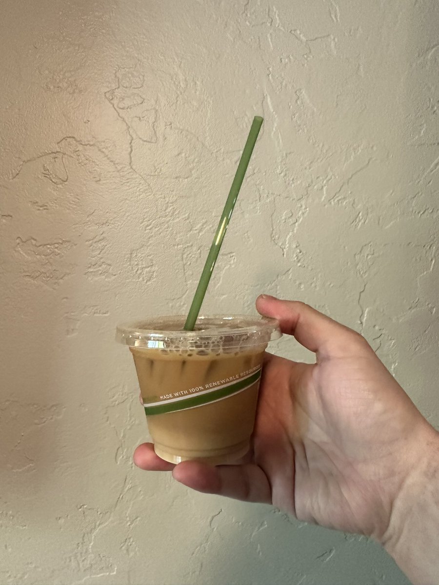 I mean, I ordered a small iced coffee, but come on.