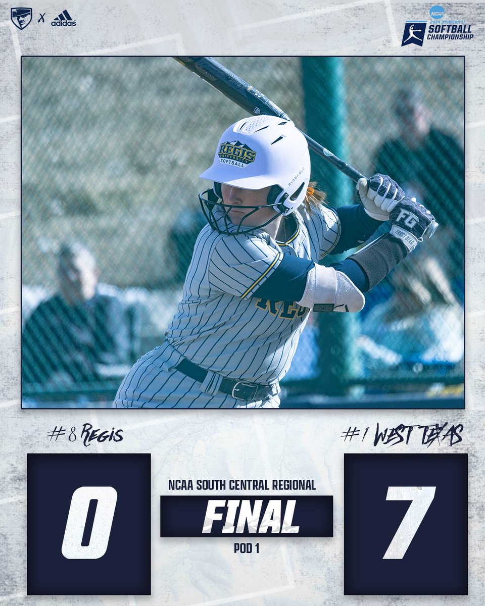 SOFT | An incredible postseason run for the Rangers comes to an end against West Texas A&amp;M. A fantastic season for Regis Softball, and certainly one for the books! #RangerUp