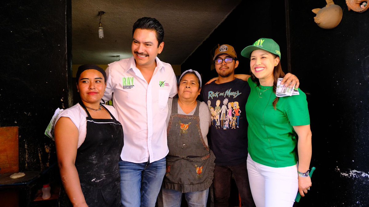 Ⓜ️📺@raychagoya, líder de la auténtica cuarta transformación, se compromete a resolver el desorden y deterioro en la capital Oaxaca de Juárez, 10 de mayo de 2024. - En el recorrido por las calles de Oaxaca de Juárez, el candidato Ray Chagoya, respaldado por el Partido Verde y…