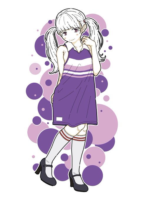 「purple dress」 illustration images(Latest｜RT&Fav:50)