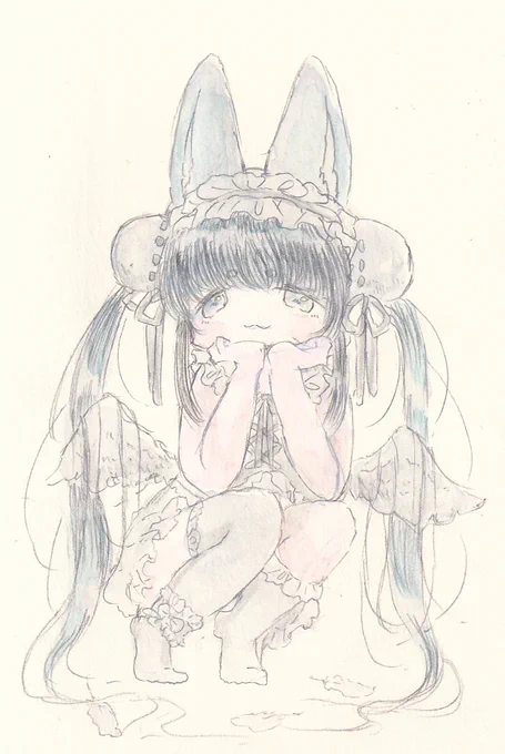 ちょっと悪いことする? #イラスト #女の子 #ケモ耳 #ウサギ #フォロワー1万人以下の絵師が力作を投稿してたくさんのフォローを貰うタグ