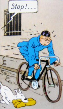 TFW: The week gets away from you!  🛵💨 ‧ 🥂🍔🍟    TGIF, Tintin amis! 

#tintinmania #tintinetmilou #tintinadventures #tintincomicstrips #tintinfanart #hergé #herge #moulinsart #sausalitoferry #sausalito #art #ligneclaire #history #georgesremi #tgif #tintinamis