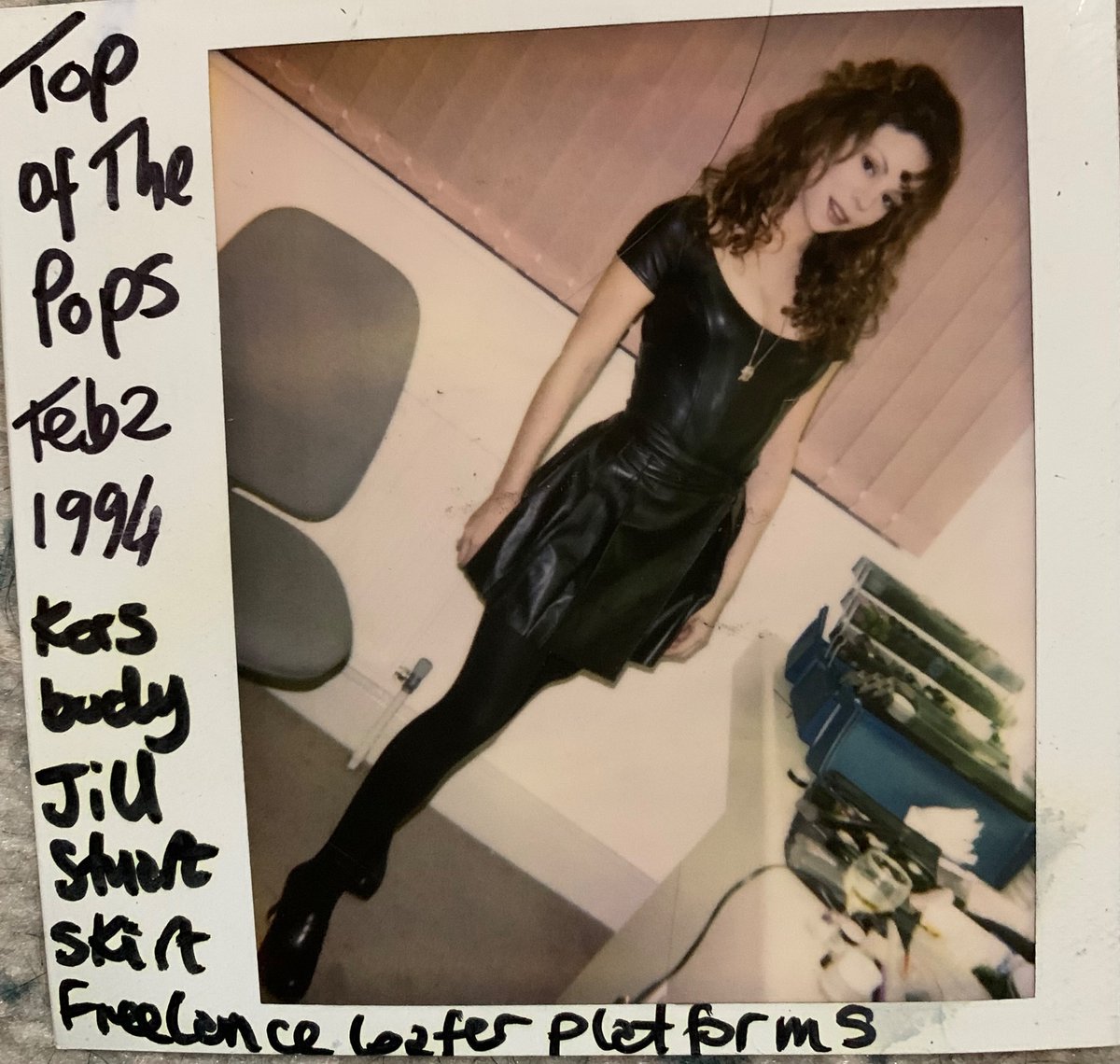 1 more for #Lambs. found lonely at the bottom of a box… usual crew; #styled & #Polaroid by me,#m/u #BilllyBBrasfield, #hair that took forever (and we got told off for messing around) Syd Currie. Pls credit if reposting.