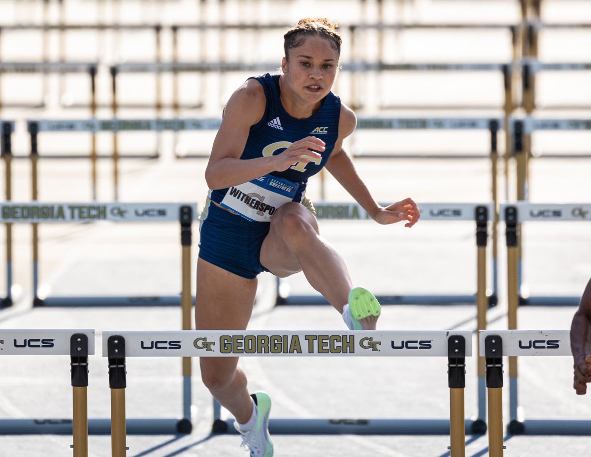 Anna Witherspoon ➡️ Women’s 100 M Hurdles Finals #StingEm🐝