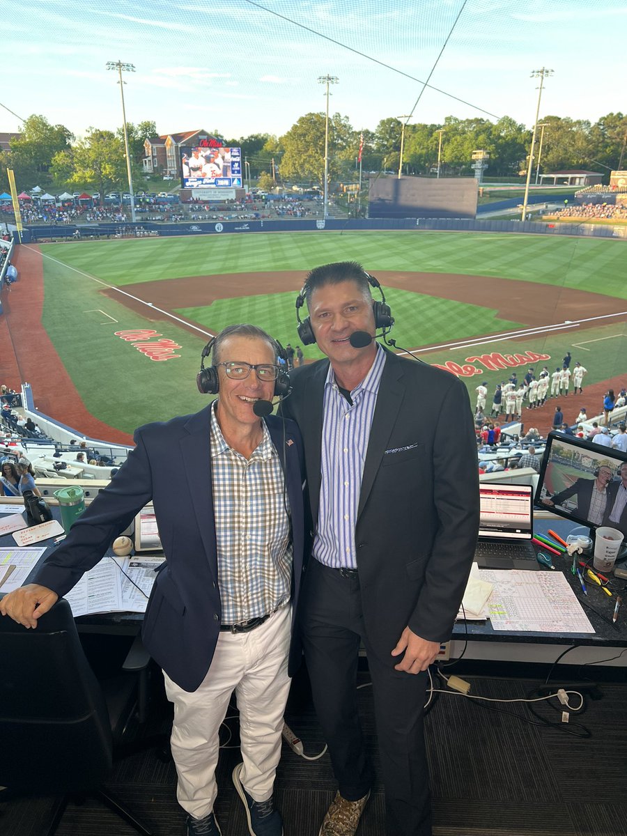 Let’s play some hardball from #Oxford ….. @SEC Style…join me and @DaveNealSports for @AggieBaseball vs @OleMissBSB starting on the @SECNetwork +