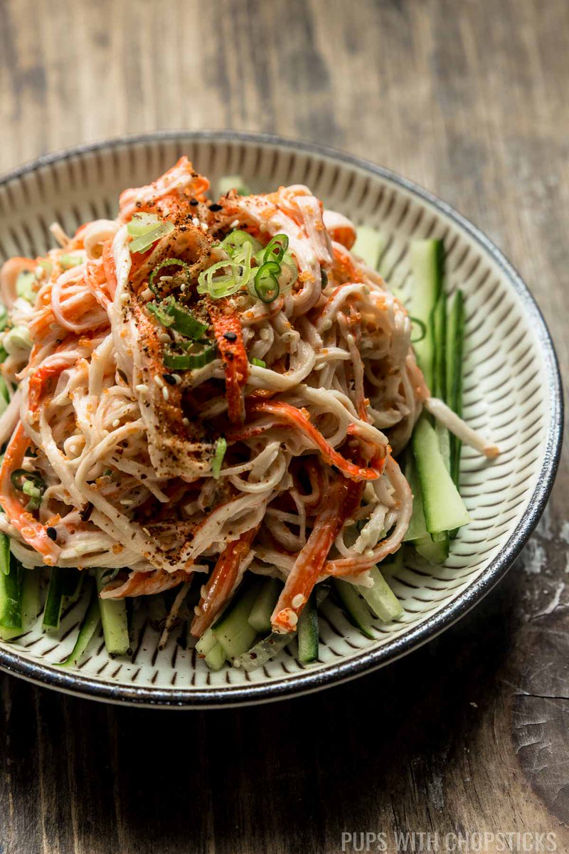 Kani Salad Recipe (Japanese Crab Salad)
Recipe: pupswithchopsticks.com/japanese-kani-…
#foodie #Nomnom #asianrecipes #asianfood