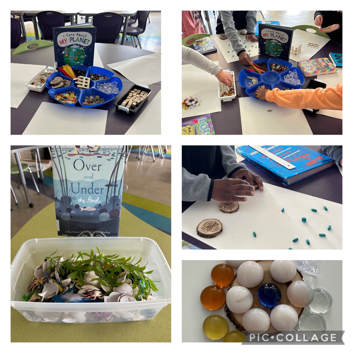 Celebrating Earth Day everyday in the learning commons #CHPSawesome